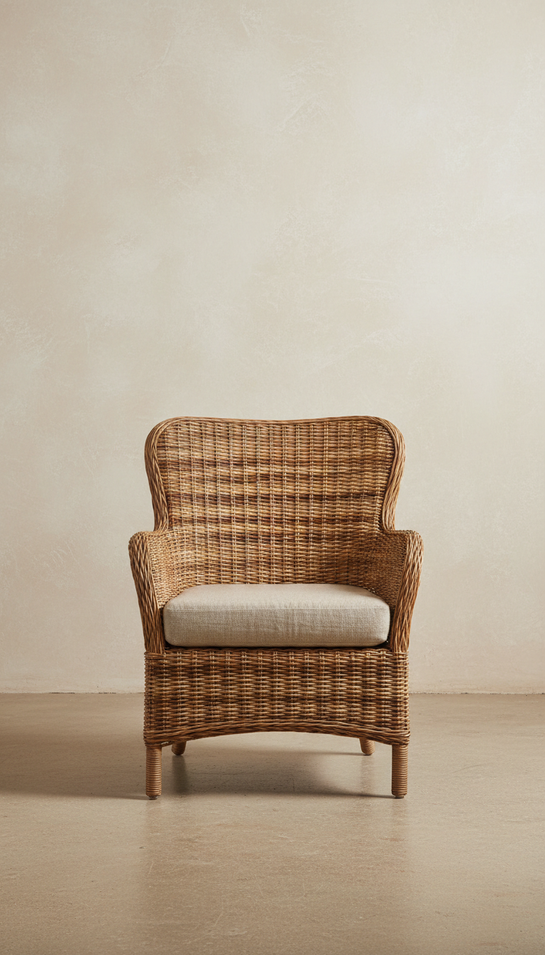 Wicker Accent Chair