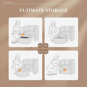 Celia ottoman storage instructions